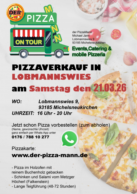 Pizzaverkauf in Lobmannswies