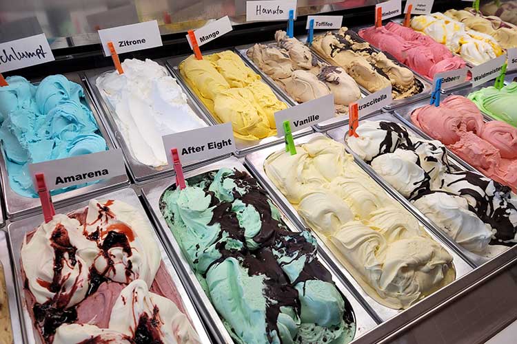 Eis finden